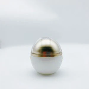 Крем стъклен буркан